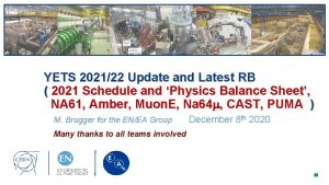 YETS 202122 Update and Latest RB 2021 Schedule