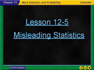 Misleading statistics examples