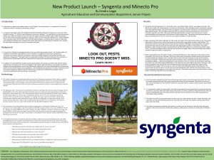 New Product Launch Syngenta and Minecto Pro By