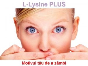 L lysine beneficii