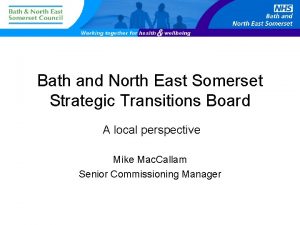 Bath and North East Somerset Strategic Transitions Board