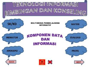 SKKD MULTIMEDIA PEMBELAJARAN INTERAKTIF MATERI INDIKATOR EVALUASI APERSEPSI