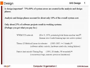 Gis components