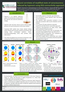 Neural correlates of modified state of consciousness induced