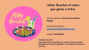 Alitas bouchet