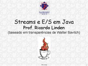 Streams e ES em Java Prof Ricardo Linden