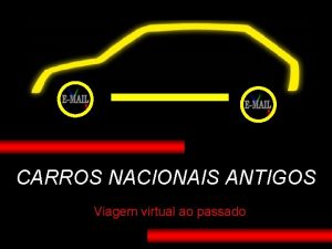 CARROS NACIONAIS ANTIGOS Viagem virtual ao passado VW