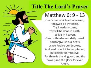 Title The Lords Prayer Note Any videos in