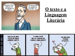 O texto e a Linguagem Literria Polissemia a