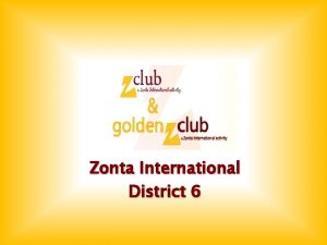 Zonta district 6