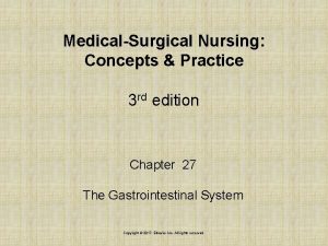 MedicalSurgical Nursing Concepts Practice 3 rd edition Chapter