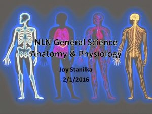NLN General Science Anatomy Physiology Joy Stanilka 212016