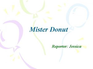 Mister donut swot analysis