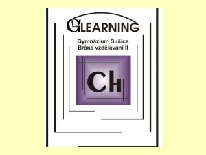 Chemie kyslku CH3 Anorganick chemie DUM 8 2
