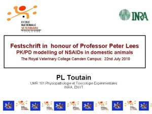 ECOLE NATIONALE VETERINAIRE TOULOUSE Festschrift in honour of