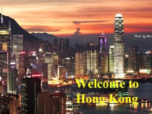 Welcome to Hong Kong Invitational Education Sharing of