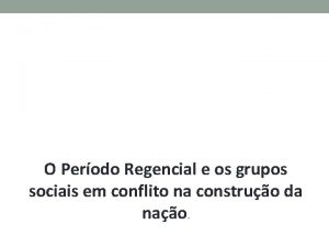 Revoltas regenciais