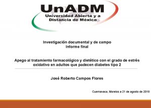 Investigacin documental y de campo Informe final Apego