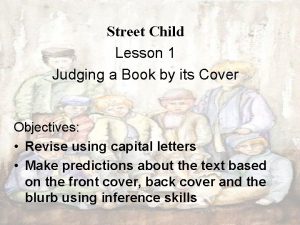 Street child blurb