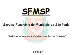 Servico funerario municipal