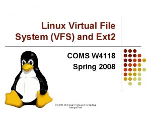 Vfs linux