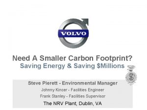 Need A Smaller Carbon Footprint Saving Energy Saving