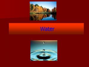 Water Water Background Paper Fresh Water Background Information