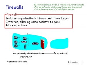 Firewall conceito