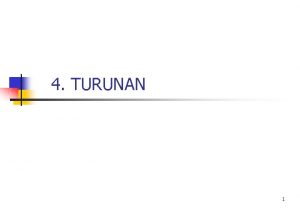 4 TURUNAN 1 4 1 Konsep Turunan n