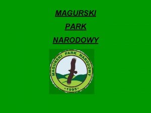 Magurski park narodowy prezentacja