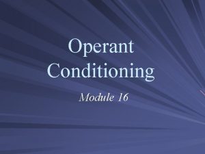 Thorndike operant conditioning