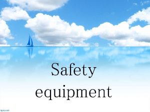 Lifebuoy safety equipment