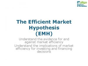 Evidence supporting efficient market hypothesis