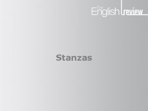 Stanzas Stanzas Stanza etymology word origins From the