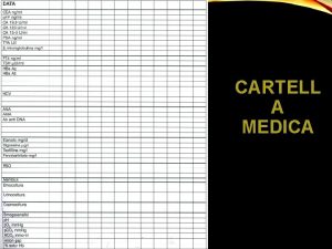 CARTELL A MEDICA DIARIO MEDICO Nel diario medico