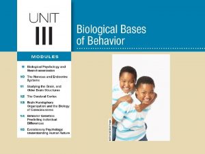 Module 14 behavior genetics