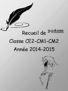 Recueil de Classe CE 2 CM 1 CM