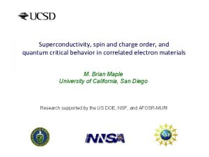 Superconductivity spin and charge order and quantum critical