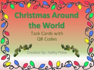 Christmas around the world qr quest
