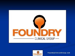 The foundry mft