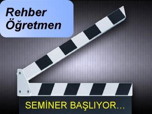 Rehber retmen SEMNER BALIYOR 1 VERML DERS ALIMA