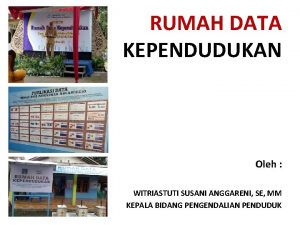 Struktur rumah dataku