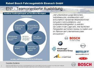 Robert Bosch Fahrzeugelektrik Eisenach Gmb H Eh P