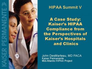 Hipaa summit