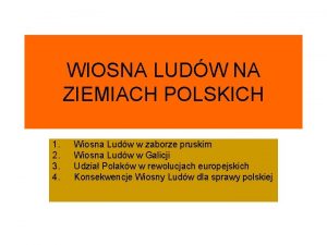 WIOSNA LUDW NA ZIEMIACH POLSKICH 1 2 3