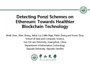 Detecting Ponzi Schemes on Ethereum Towards Healthier Blockchain