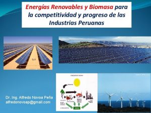 Energas Renovables y Biomasa para la competitividad y