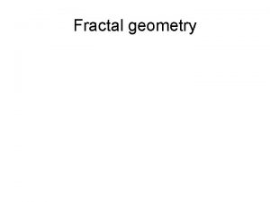 Fractal geometry Lewis Richardson Seacoast line length East