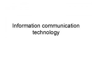 Information communication technology LIMS Laboratory Information Management Systems