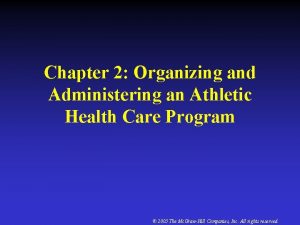 Chapter 2 worksheet organizing and administering